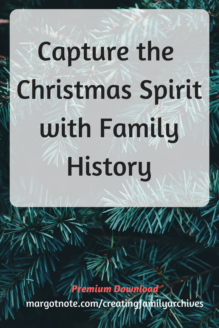 Capture the Christmas Spirit with Family History
