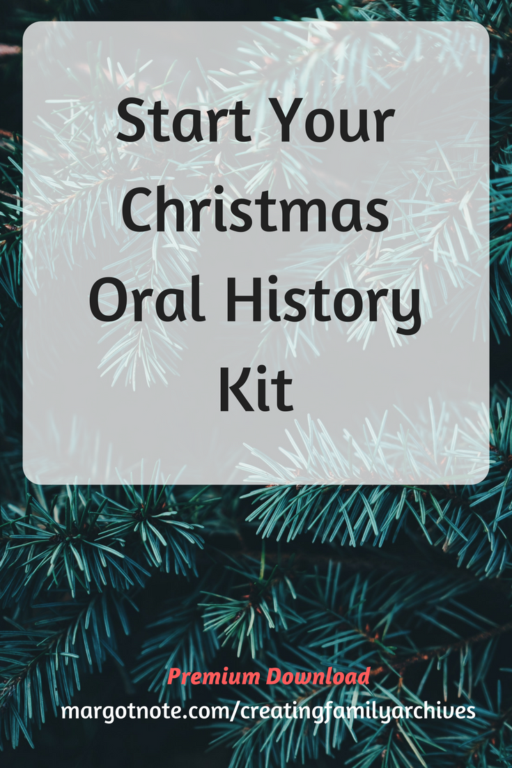 Start Your Christmas Oral History Kitw