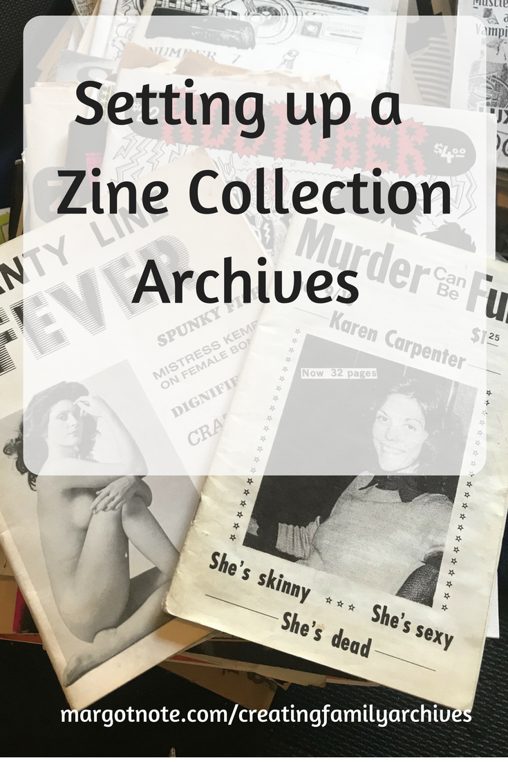 Setting up a Zine Collection Archivesw