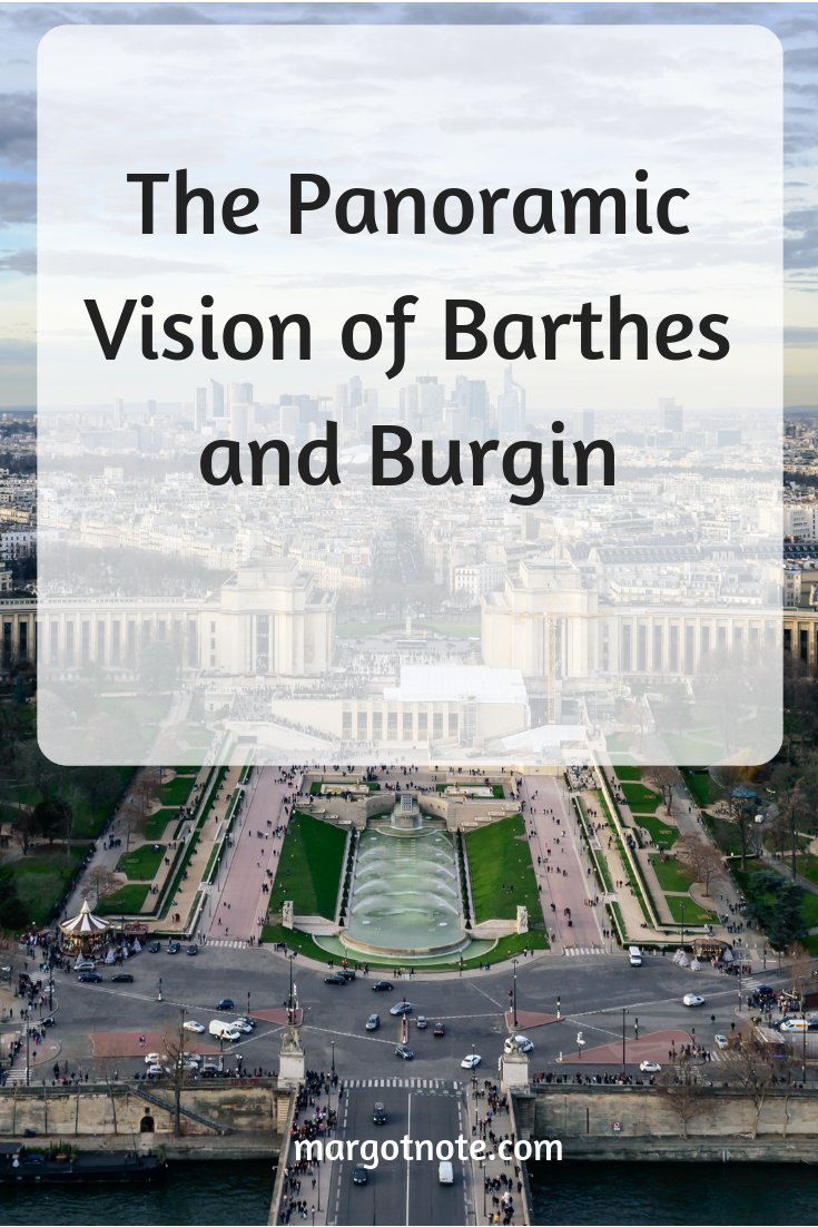 The Panoramic Vision of Barthes and Burgin