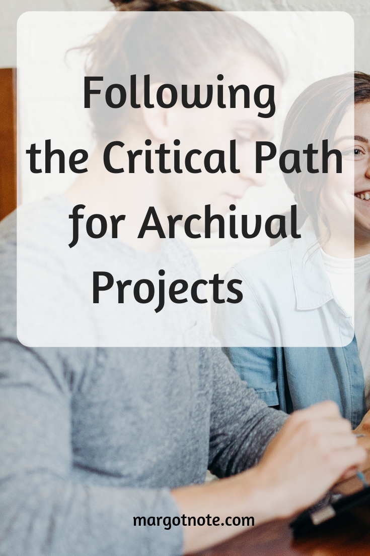 Following the Critical Path for Archival Projects