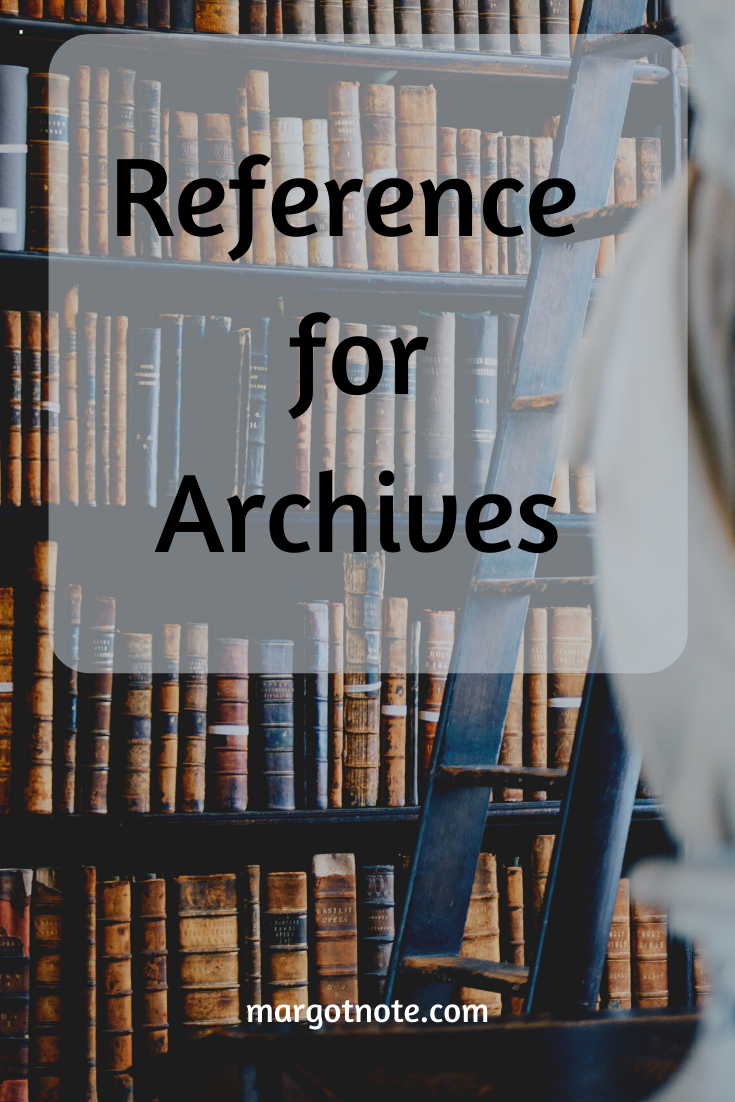 Reference for Archives