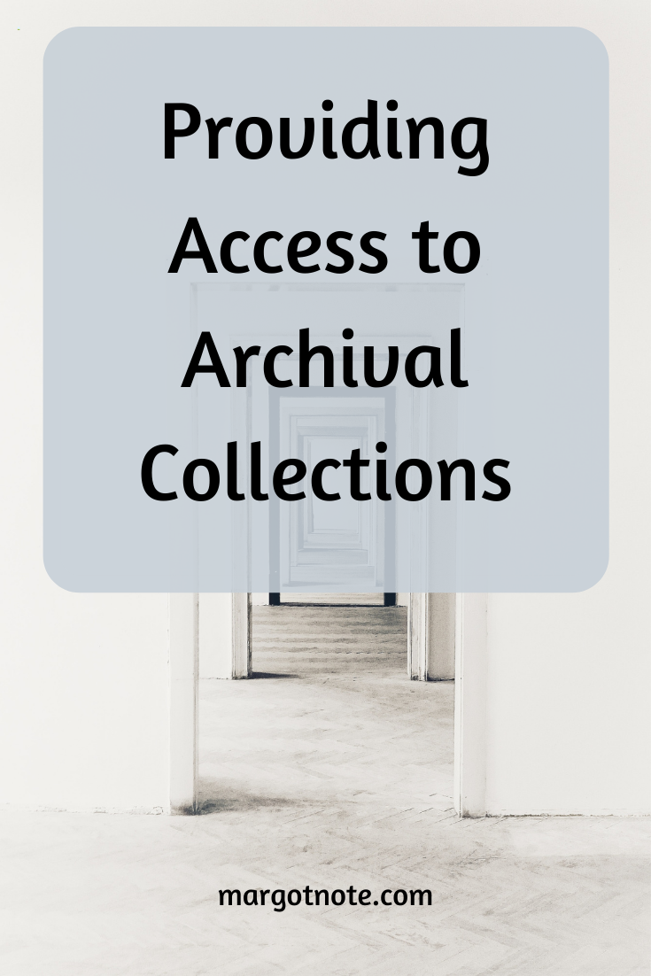Providing Access to Archival Collections