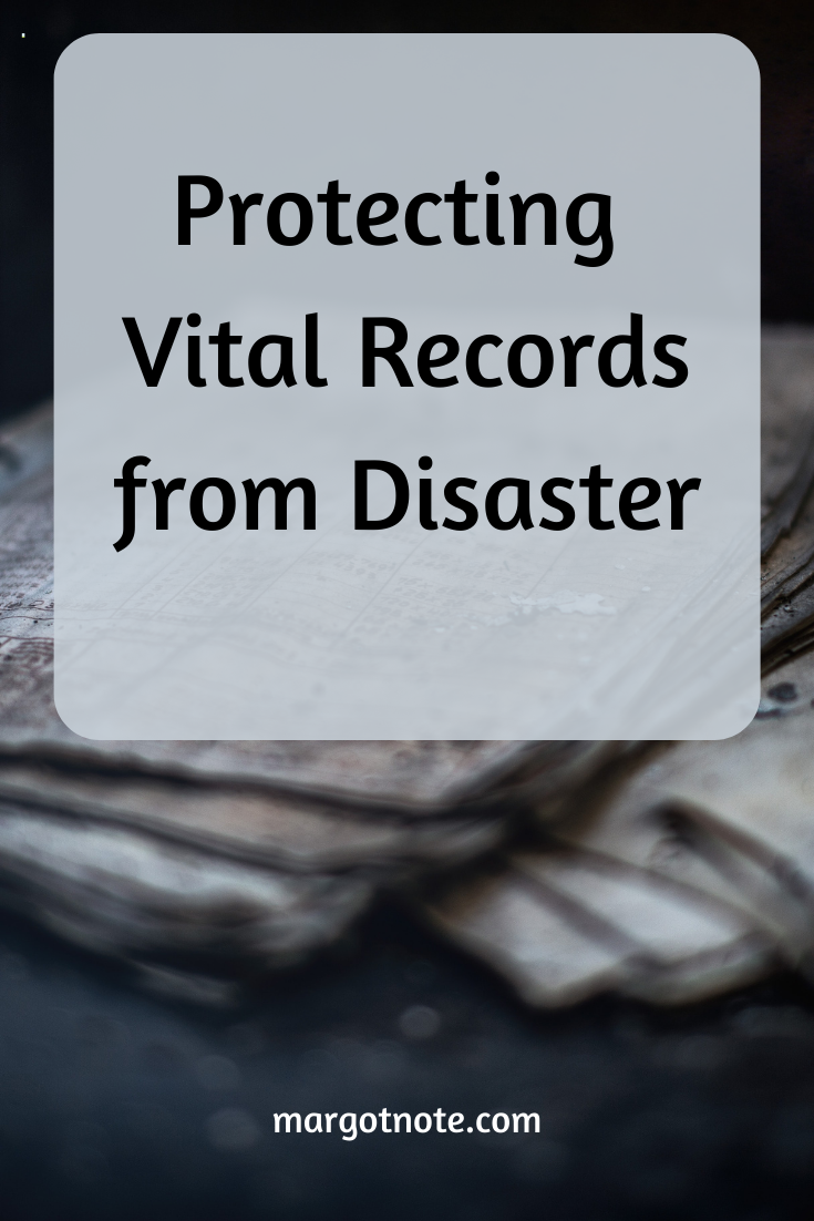 Protecting Vital Records from Disaster