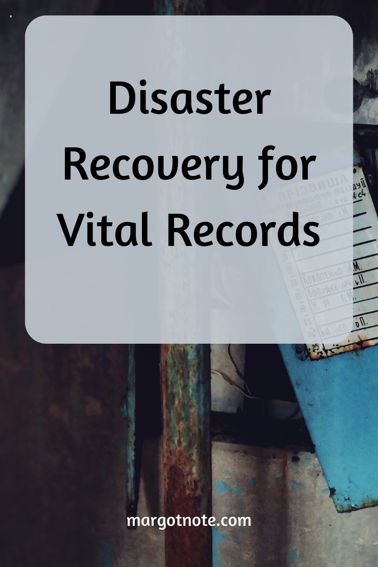Disaster Recovery for Vital Records