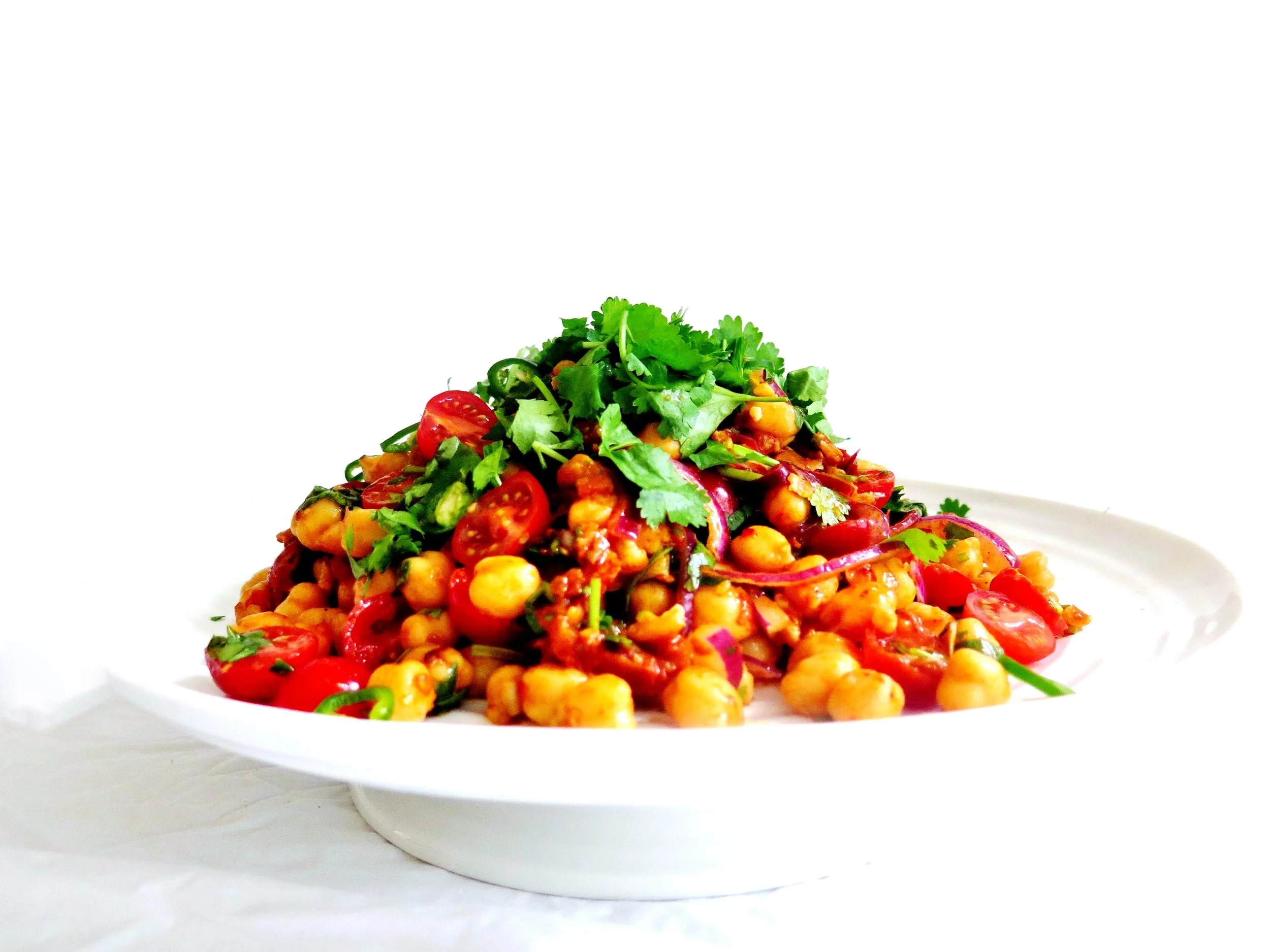 Beware Gluten-free + Recipe for Moroccan Style Chickpea Salad