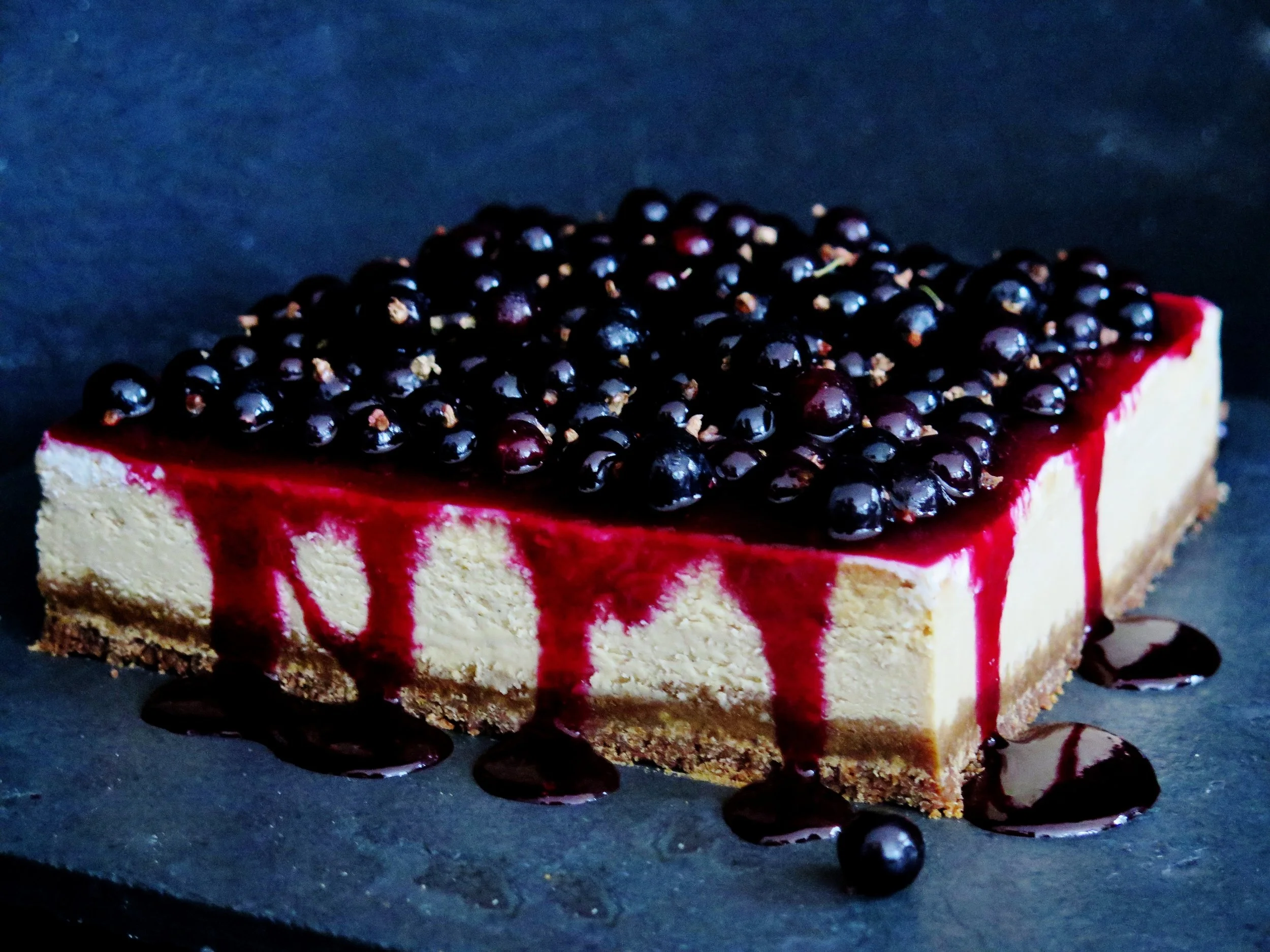 Caramelised White Chocolate Cheesecake