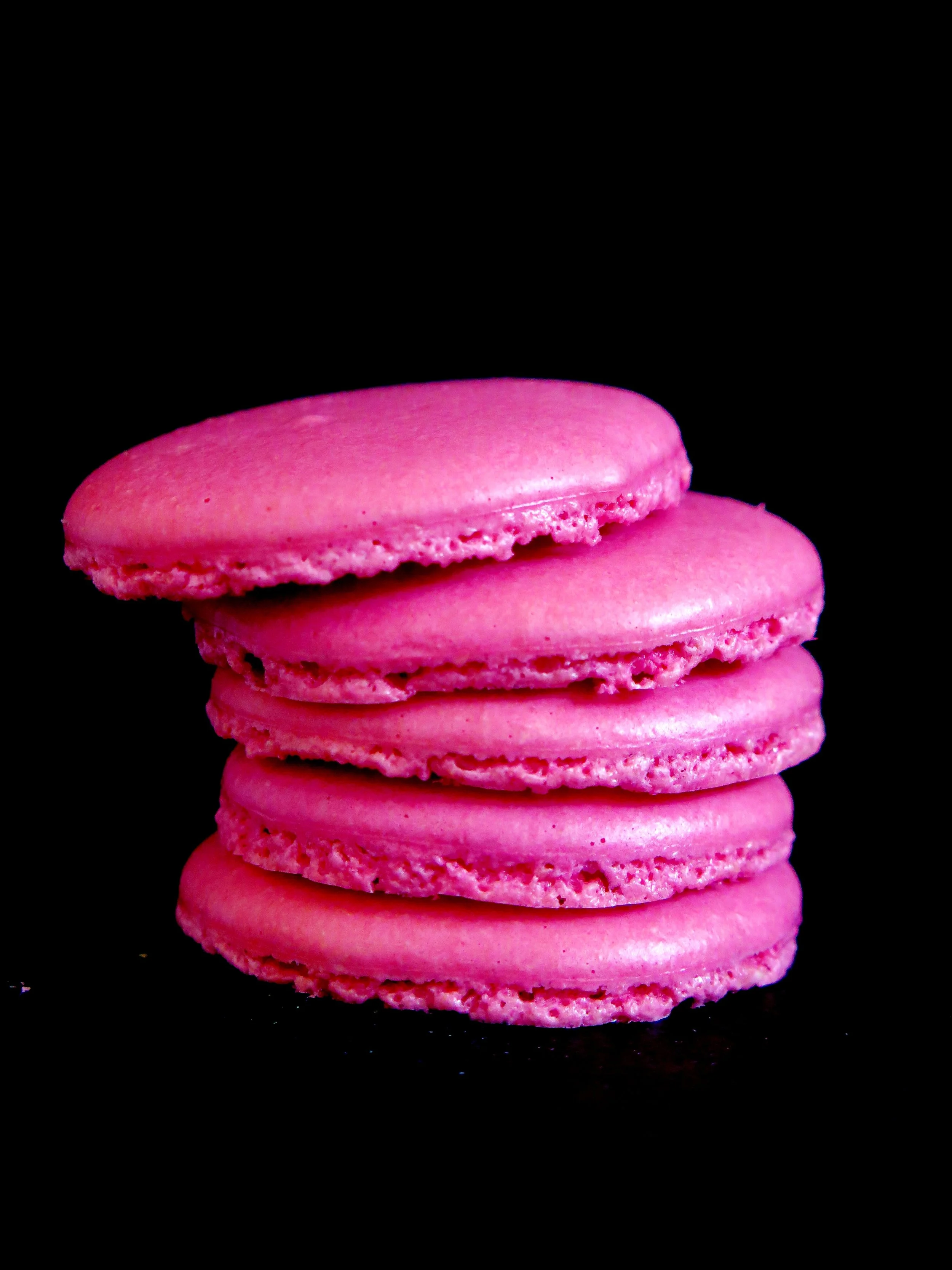 Tipsy Triple Raspberry Macarons