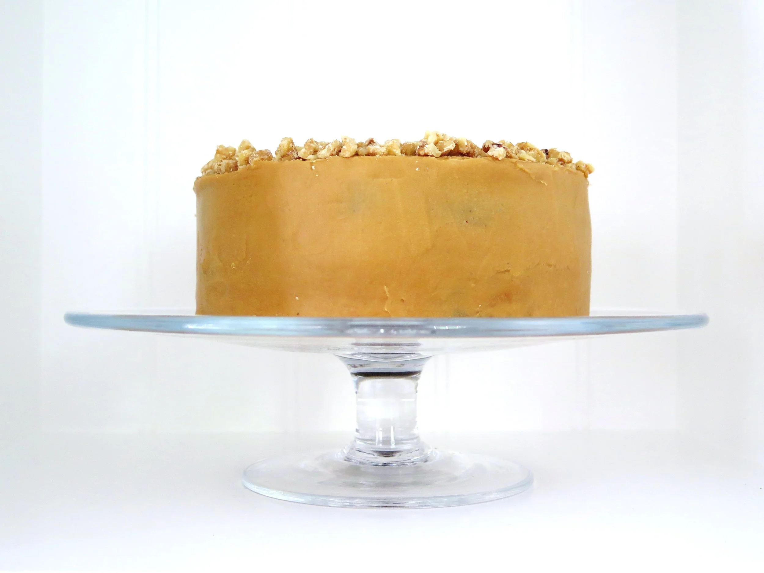 Triple Coffee & Caramelised Walnut Cake