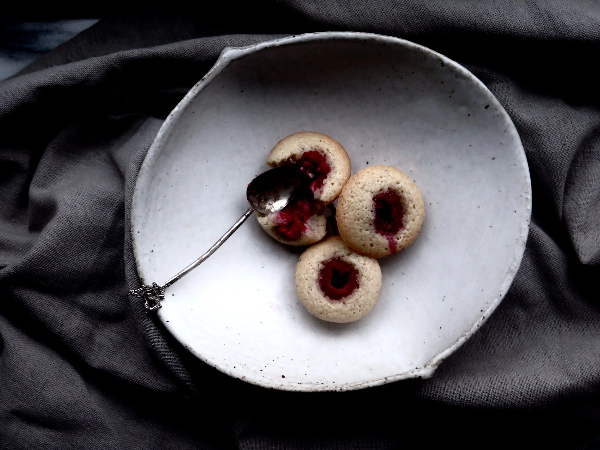 Raspberry & Orange Financiers