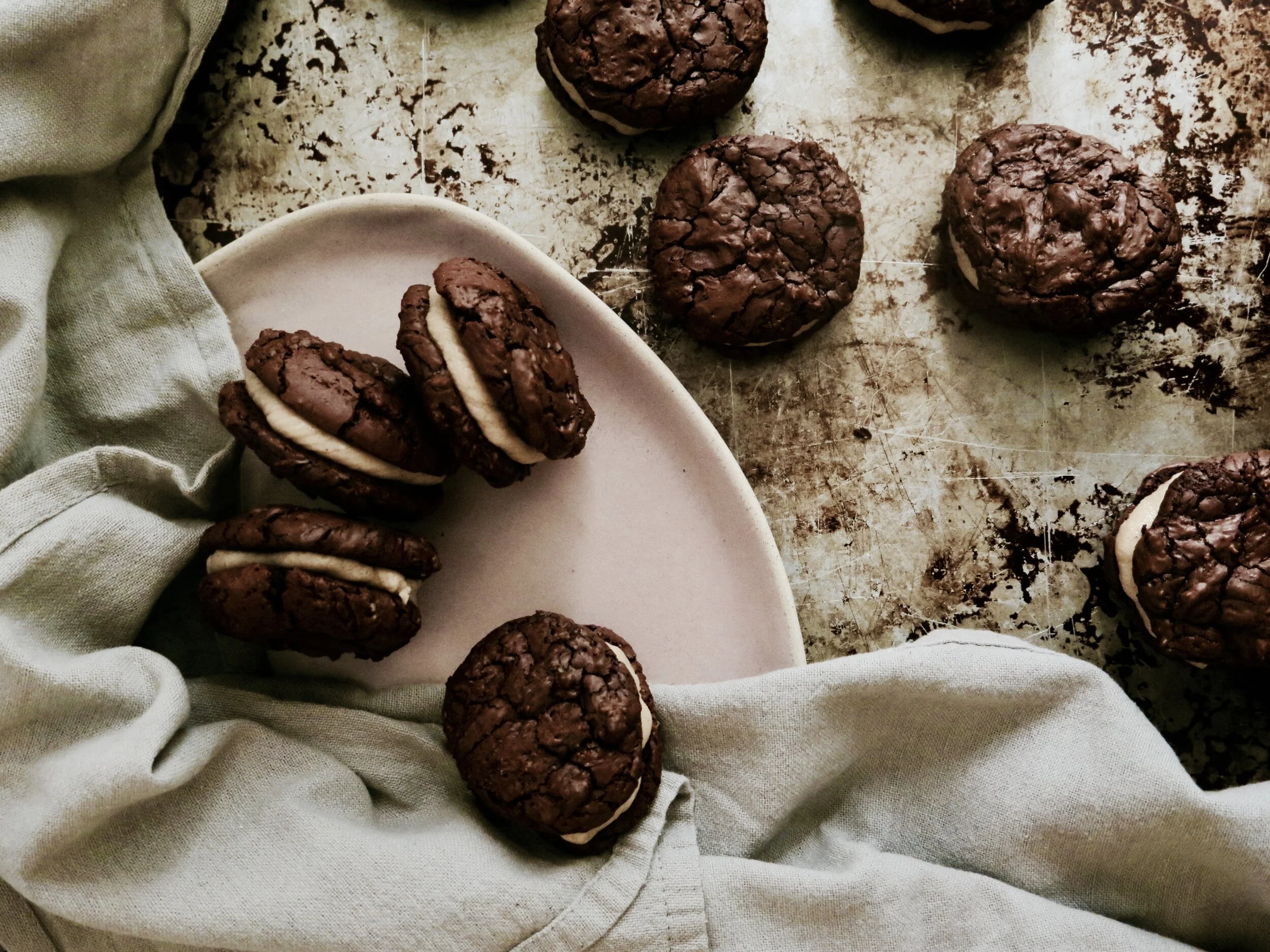 Chocolate Brownie & Peanut Butter Cookies