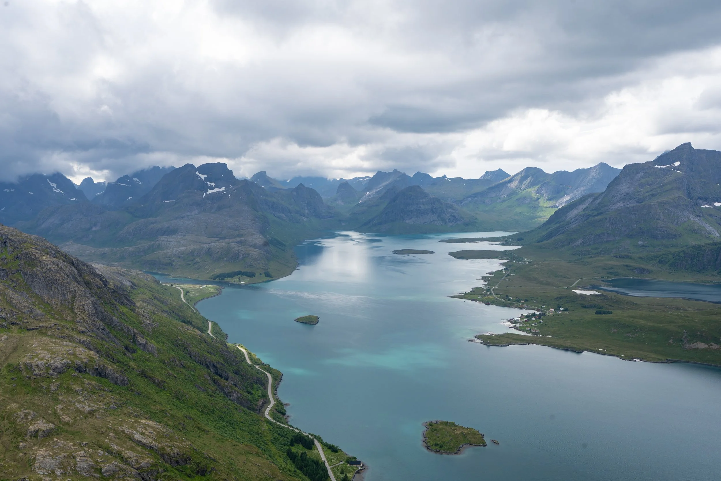 The Shimmering Fjord of Flakstadpollen
