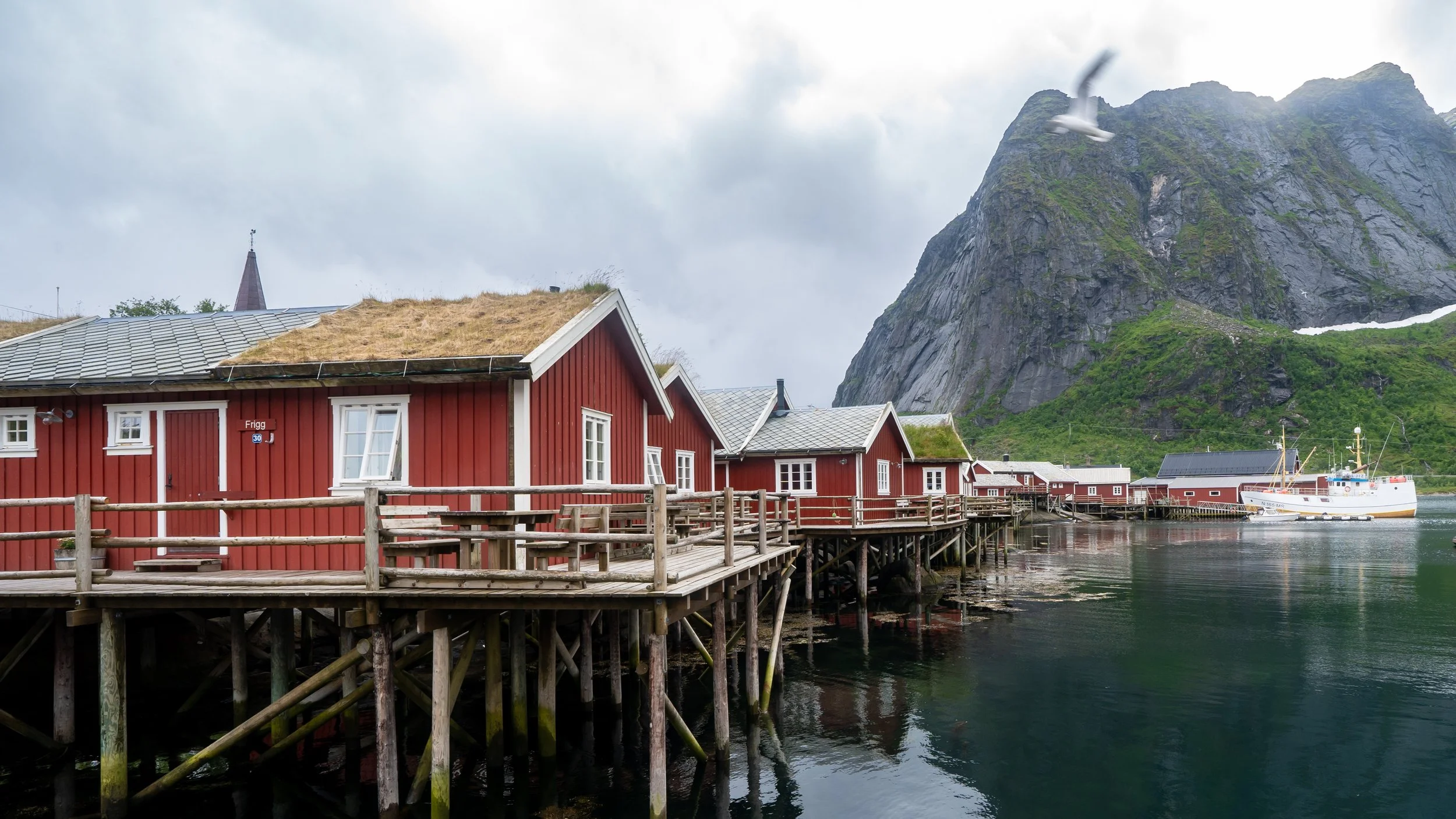 Reine-Where Mountains, Fjords, and Sea Embrace