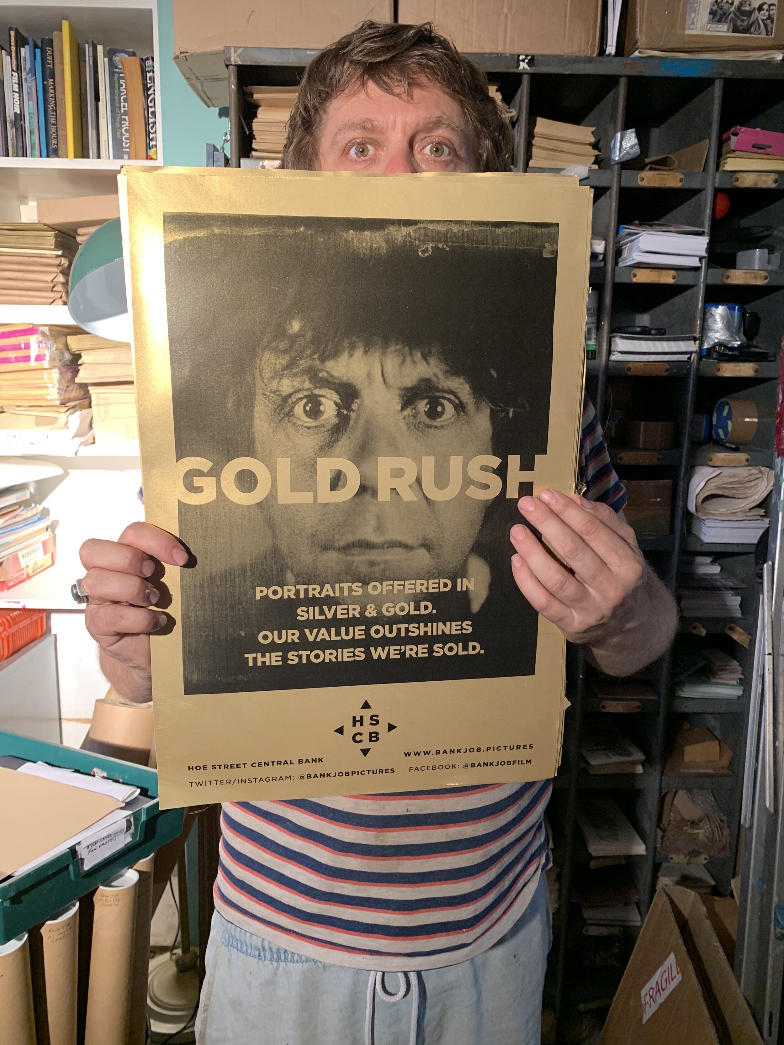 A2 'Goldrush' poster (Dan)