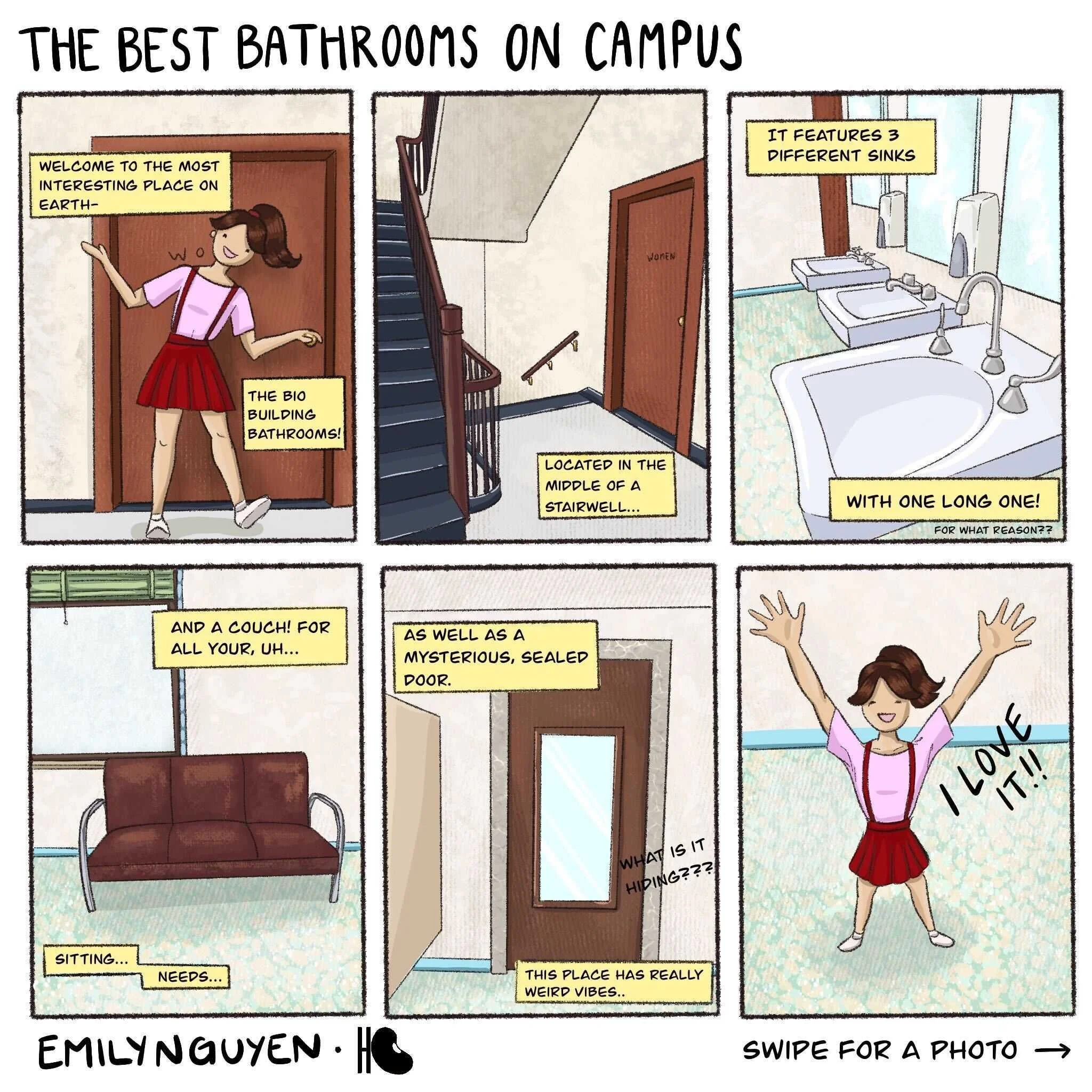 Human Beans #9: The Best Bathrooms on Campus