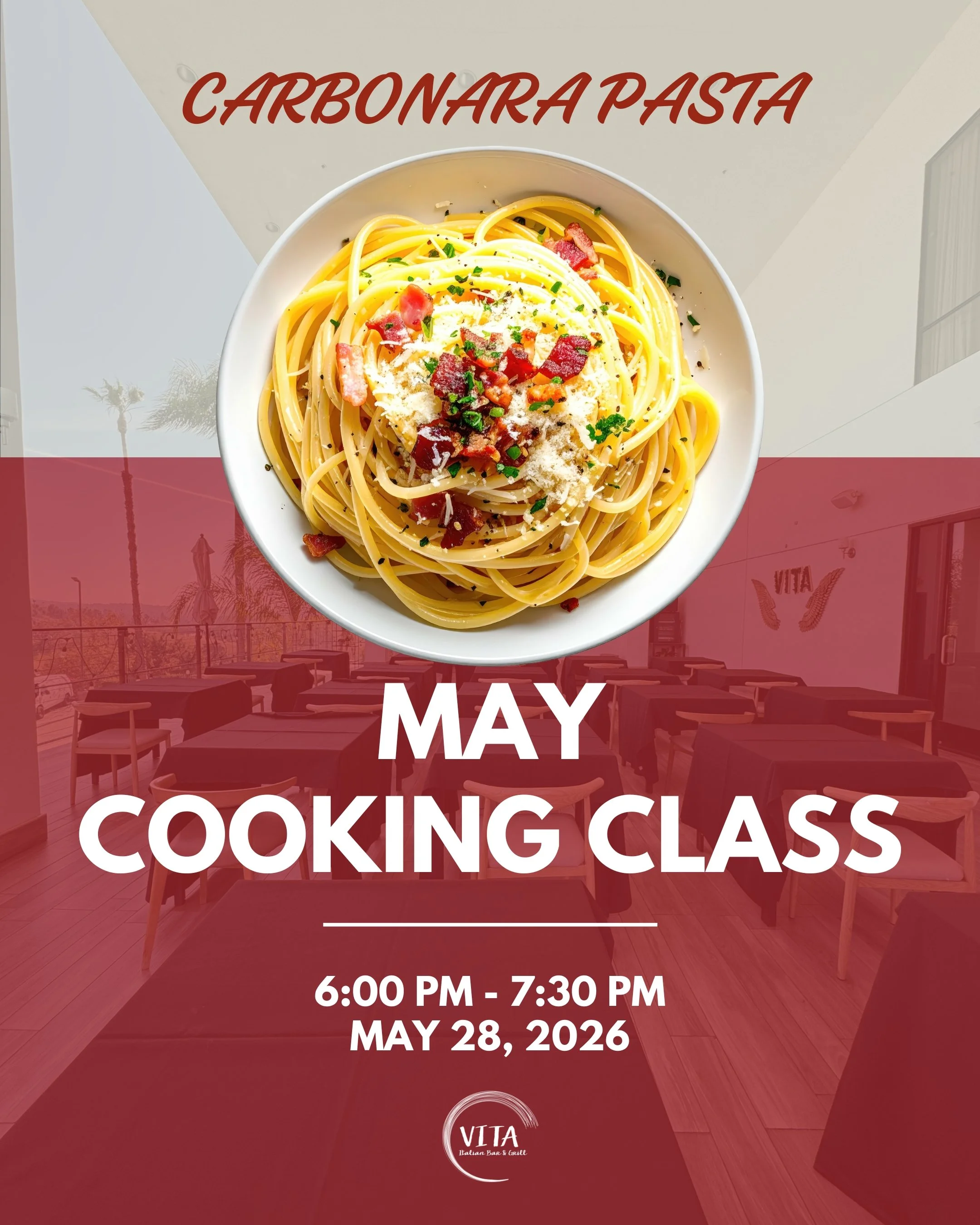 VITA's MAY Cooking Class Picture