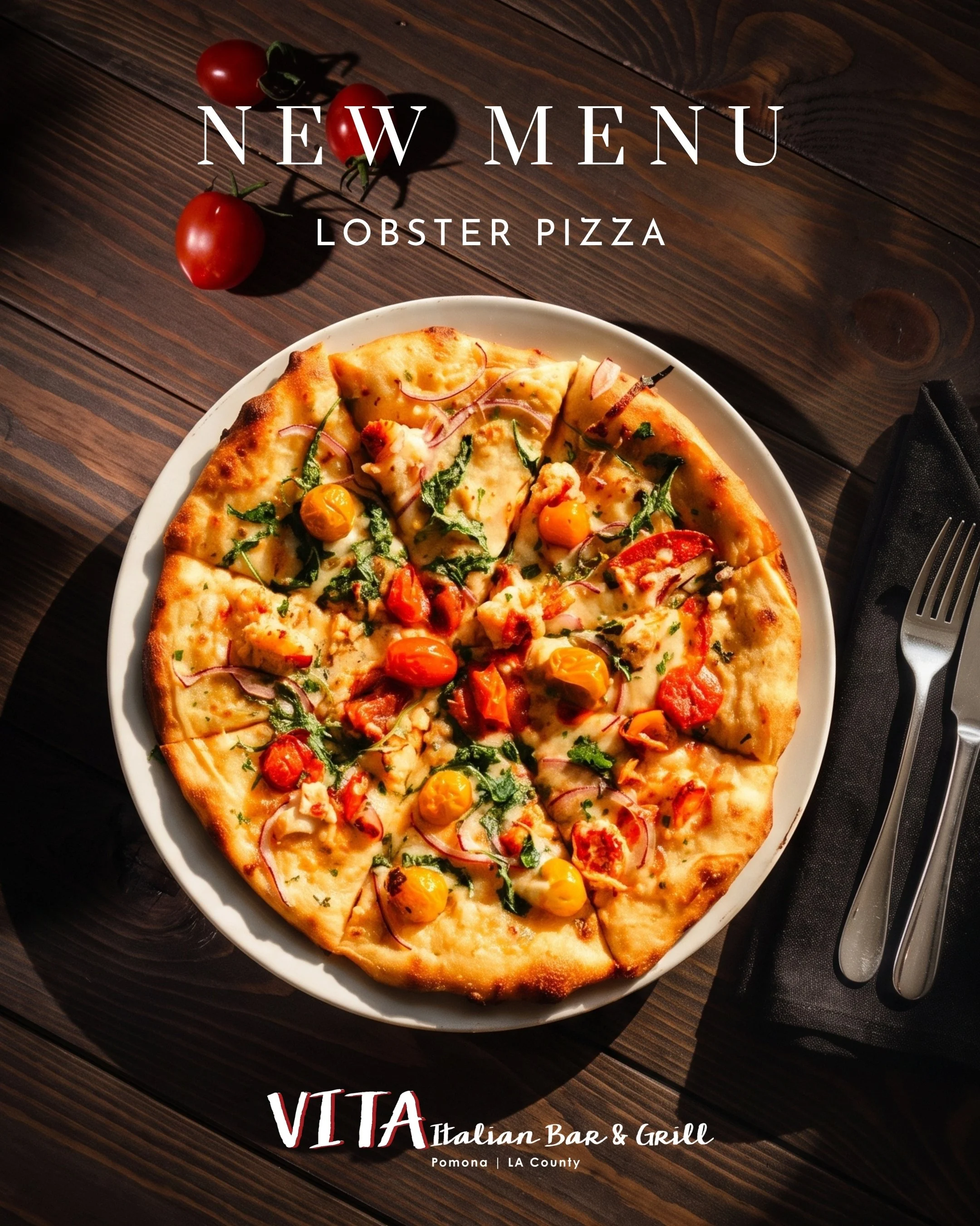 VITA Lobster Pizza