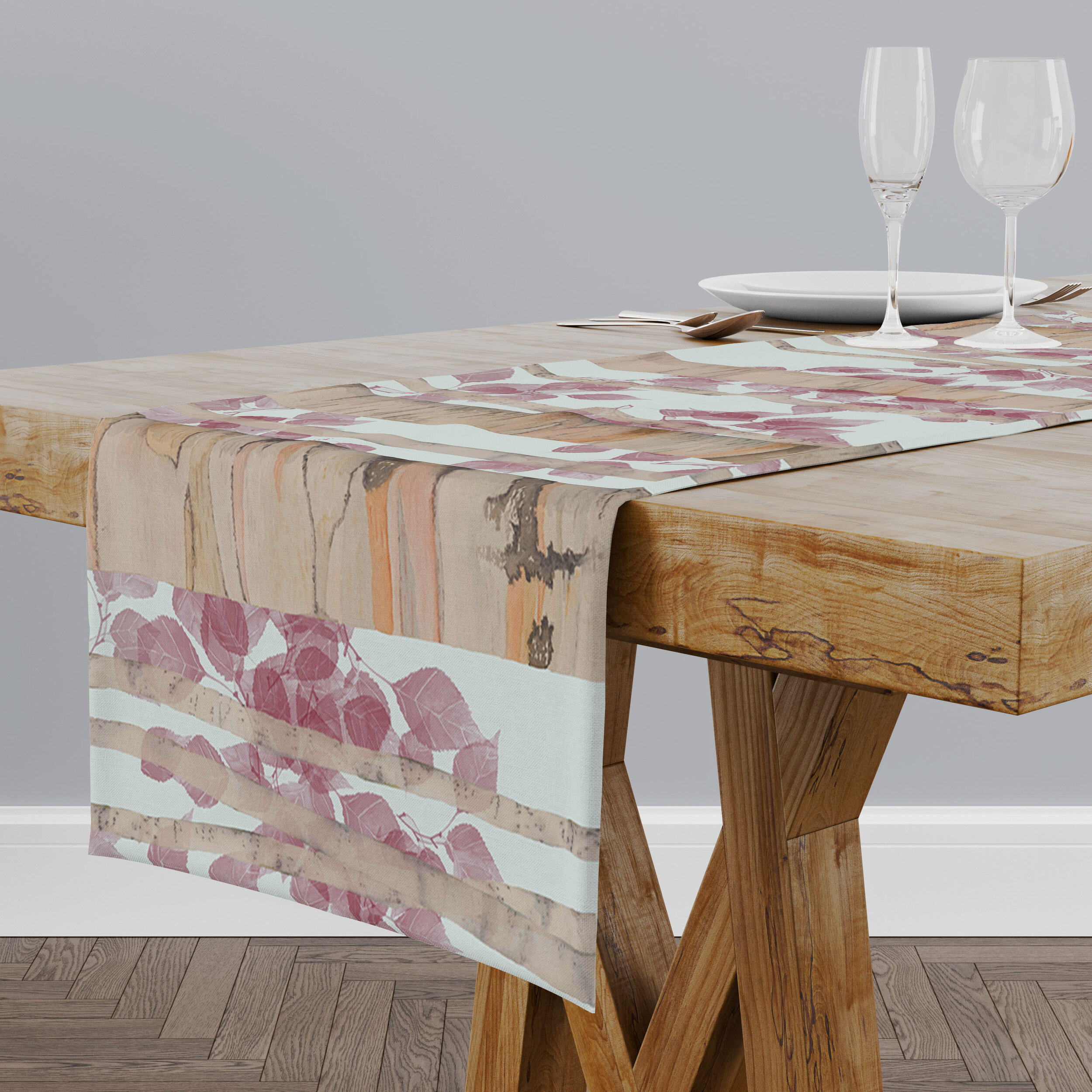 Birch Trees Table Runner