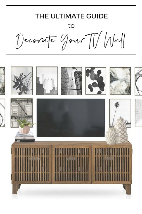 Ultimate Guide To Decorating A Tv Wall, What To Put Around Tv On Wall