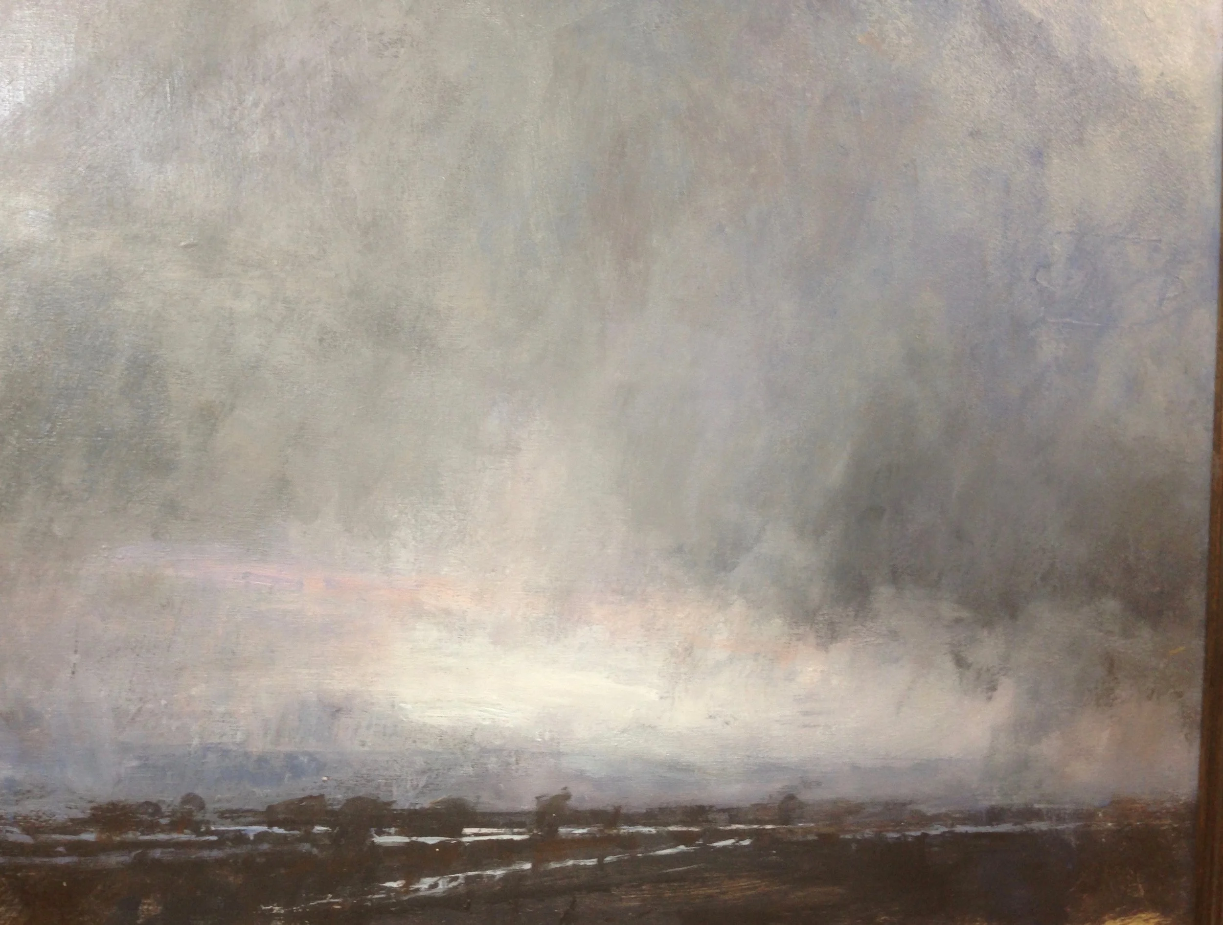 'Snow in the Low Spots'(Sold)
