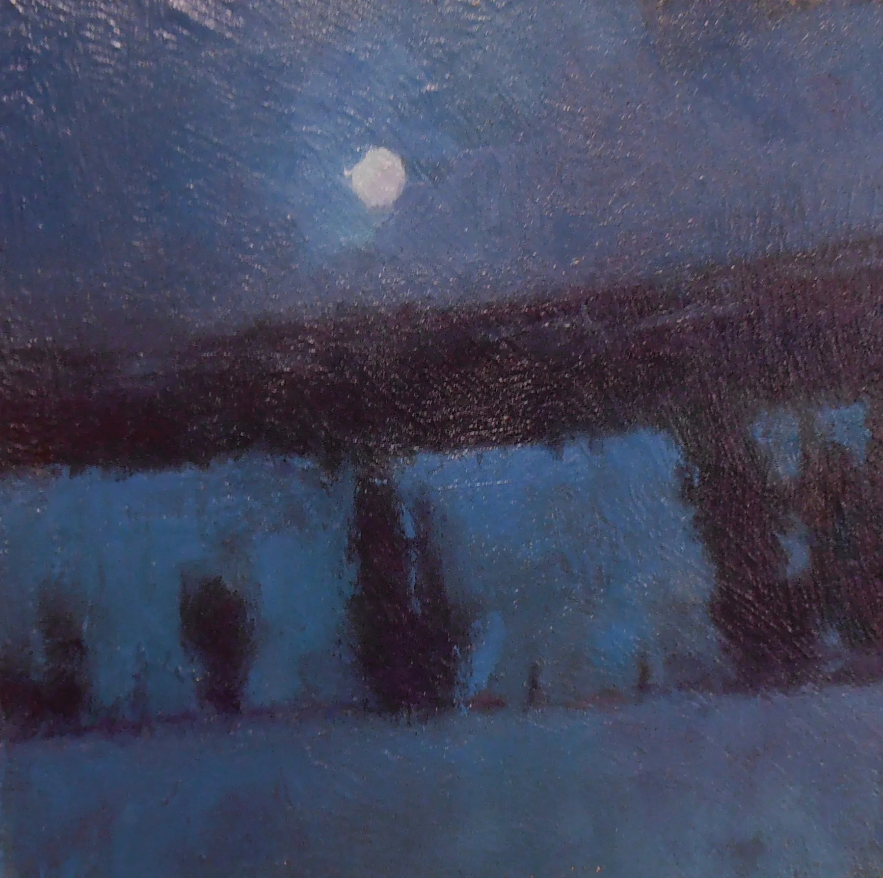 'Moon Over Union Farm'(Sold)