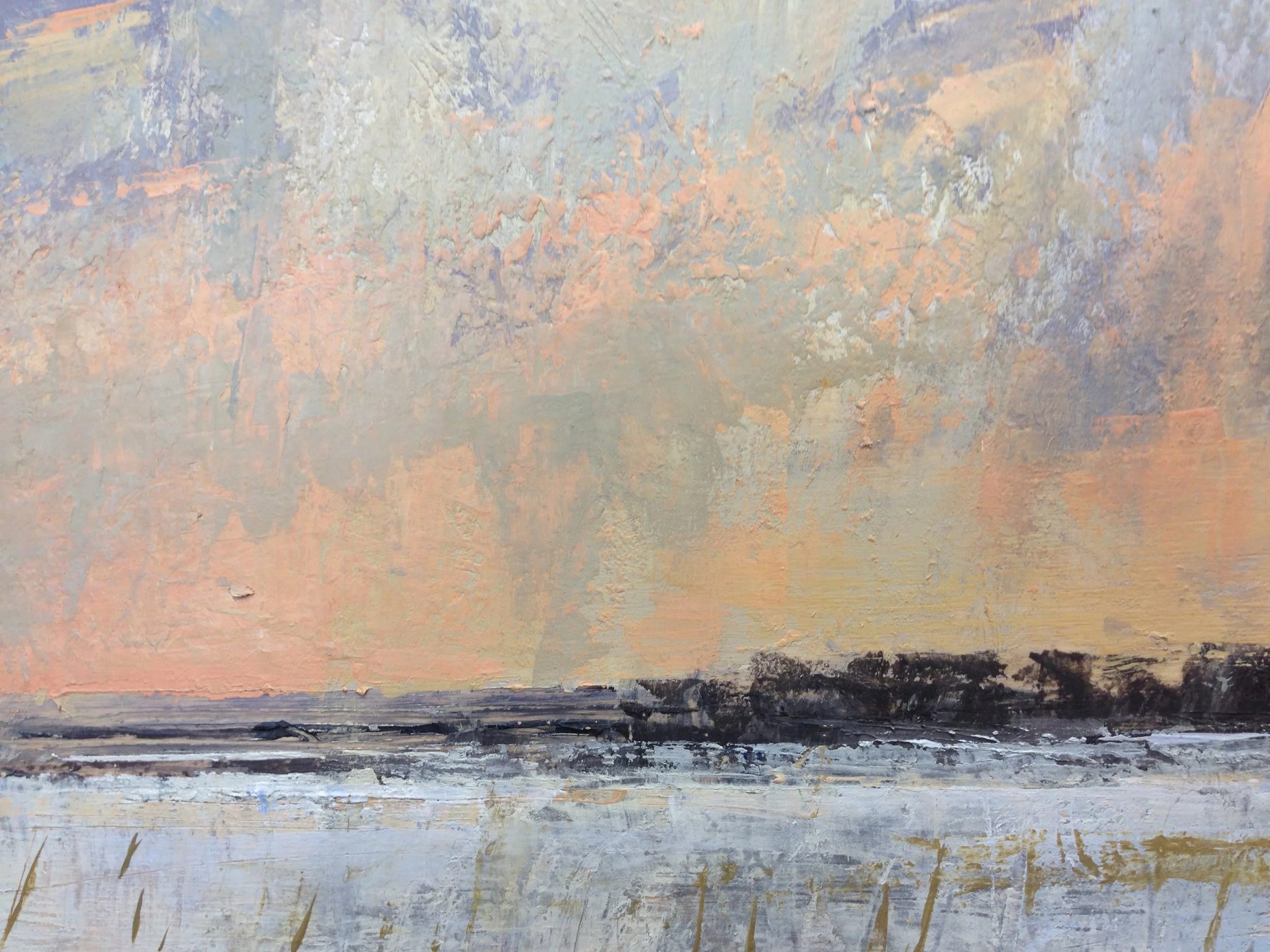 'Snow on the Beach' (Sold)