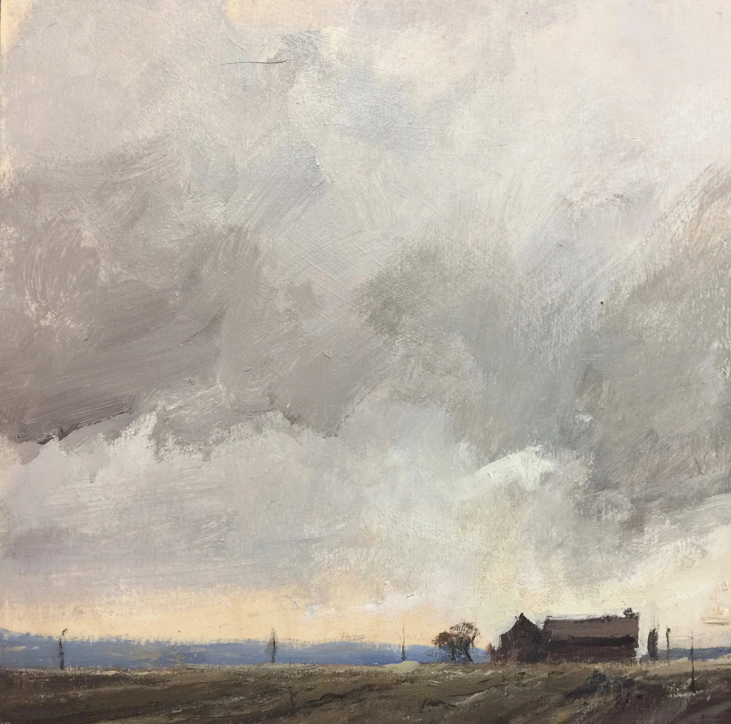 'Winter Clouds-Perth County' (Sold)