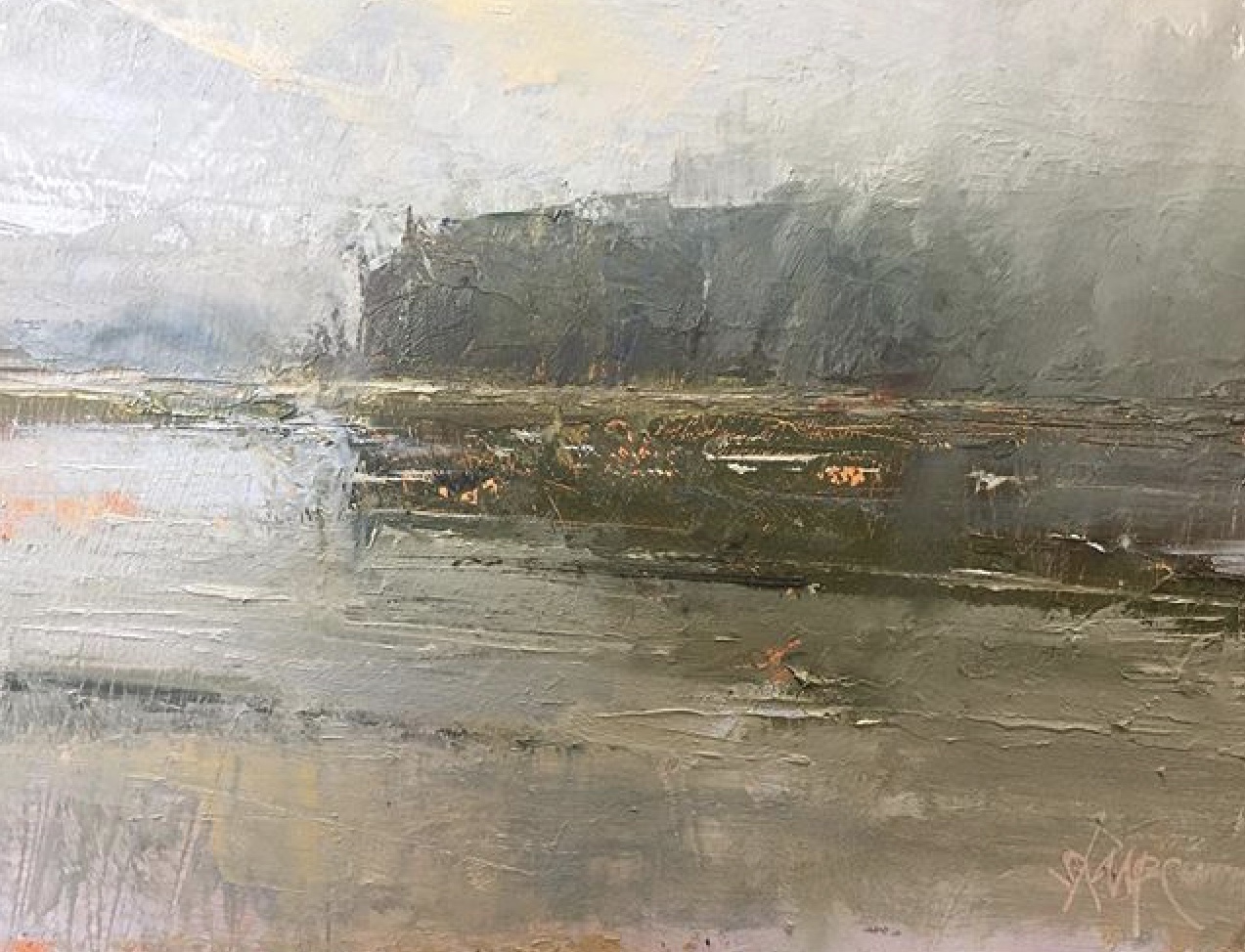 ‘Picklejar Lake-Morning’ 6x8(Sold)