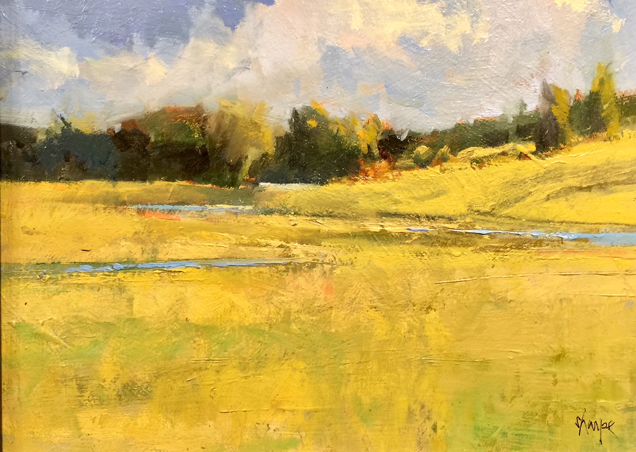 ‘The Thames Near Fullarton’ 9x12