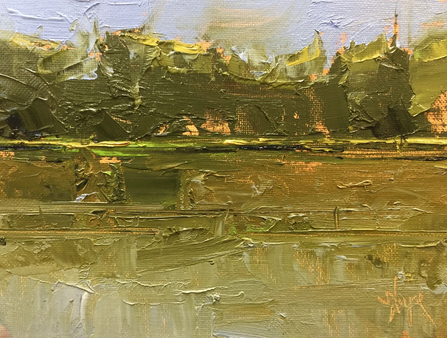 ‘Tom Patterson’s Island’ 6x8