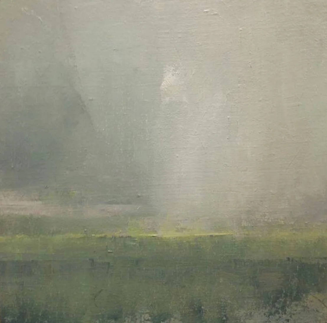 ‘April Showers’ 12 x 12, Oil on Birch