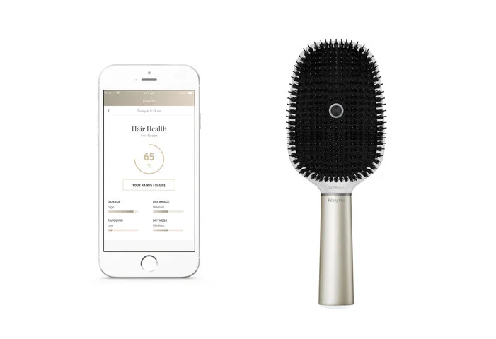This hairbrush is smarter than you