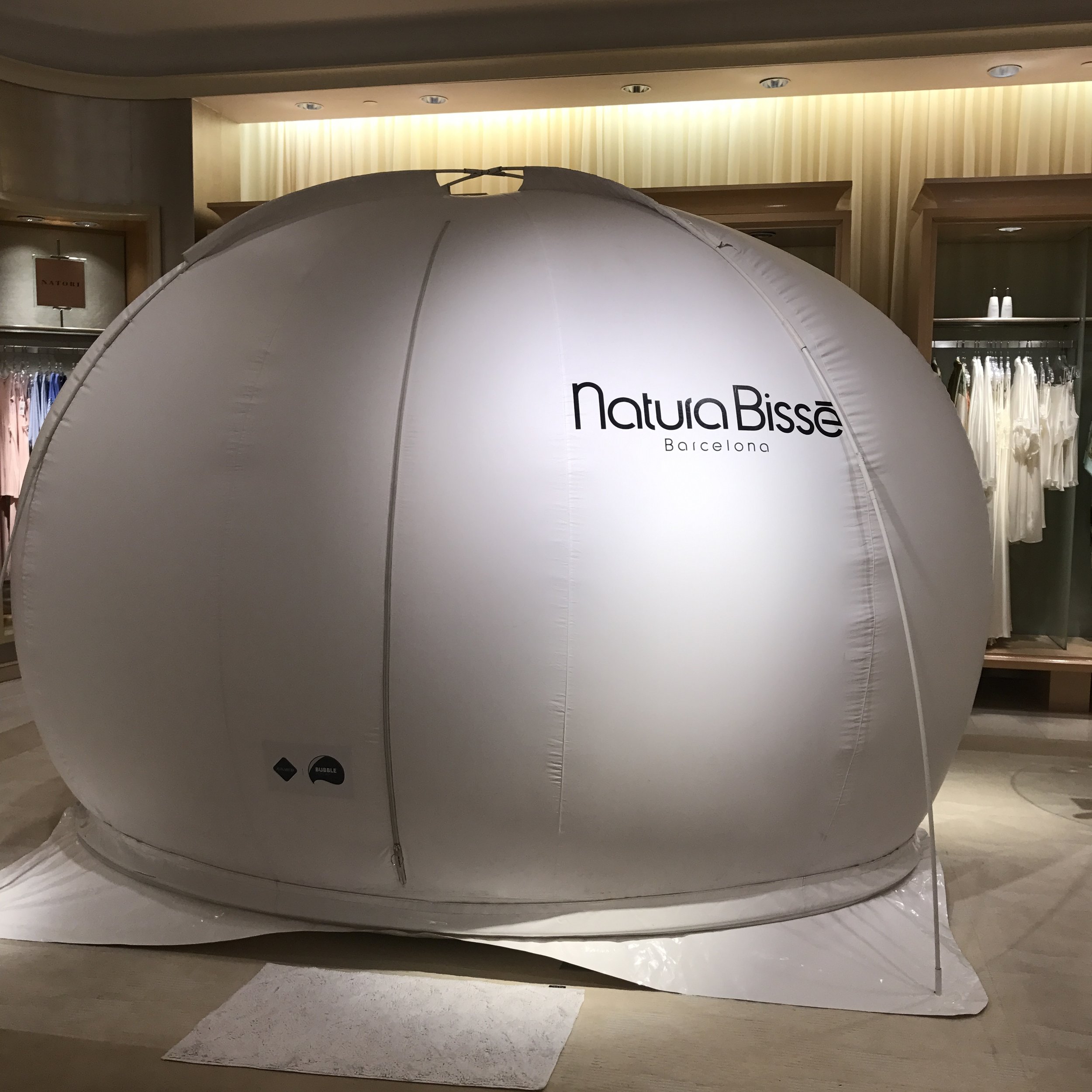 When “living in a bubble” is good for your skin