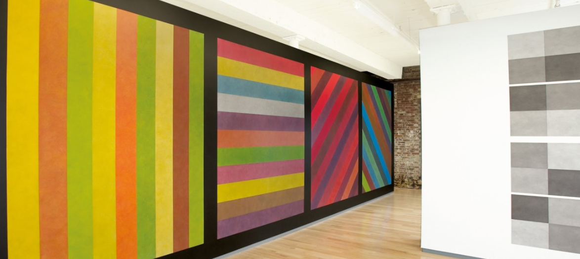 The Sol LeWitt Retrospective at Mass MoCA. Photo cred: Mass MoCa