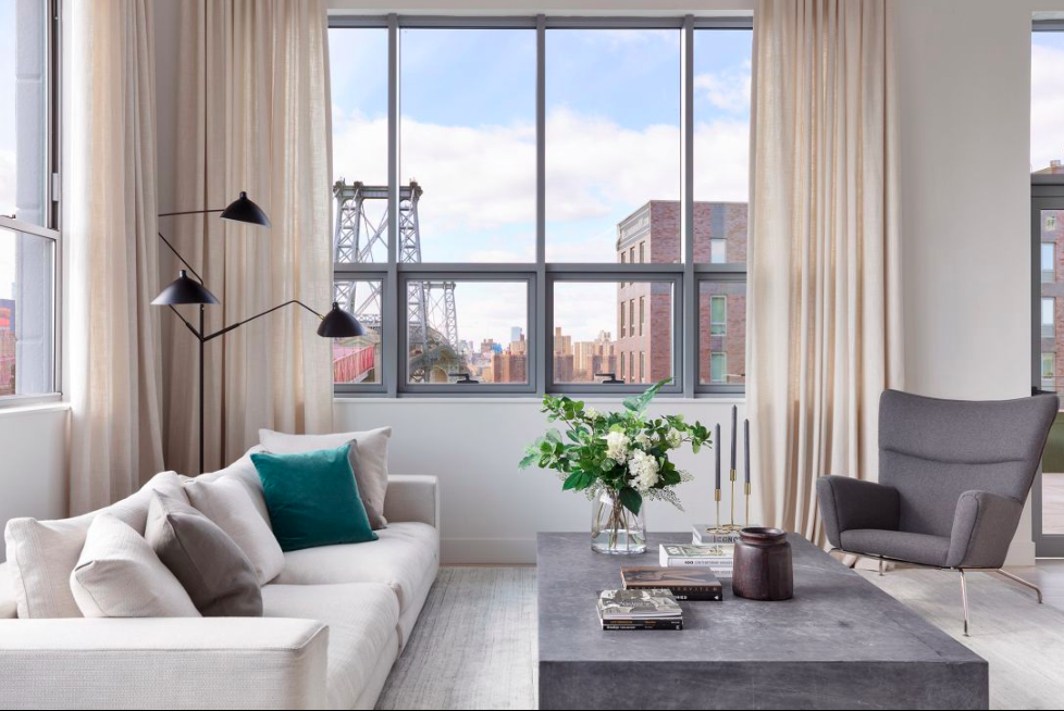 Photo cred: Donna Dotan Photography for 338 Berry St. Williamsburg. Design by the New Design Project .