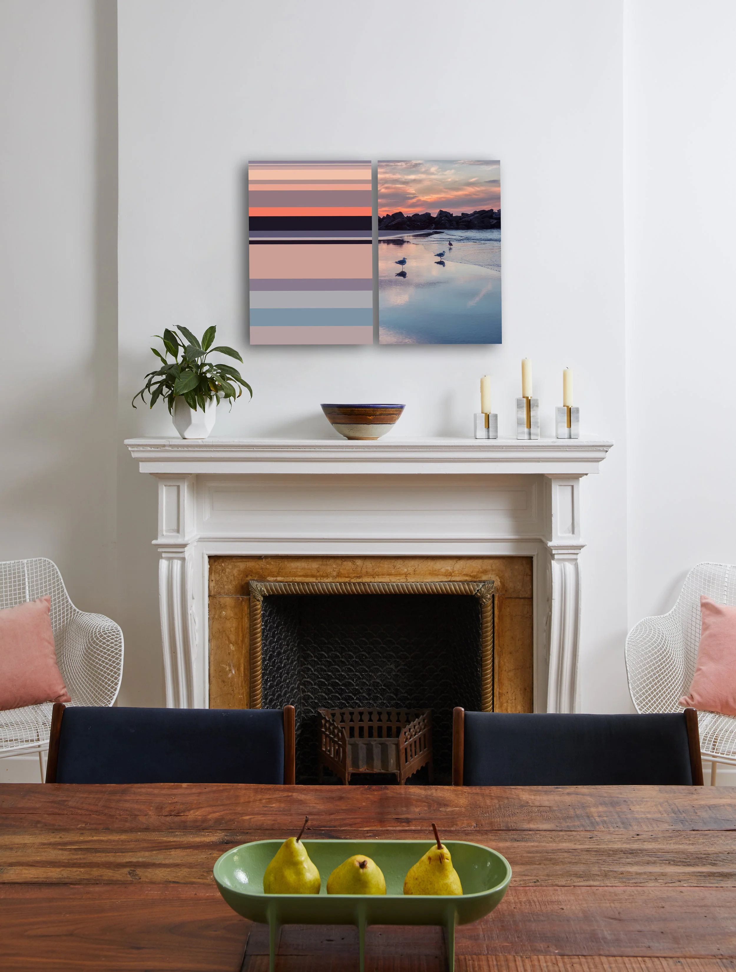 Interior Design by Ali Reeve Design. Original image has been rendered for marketing purposes.