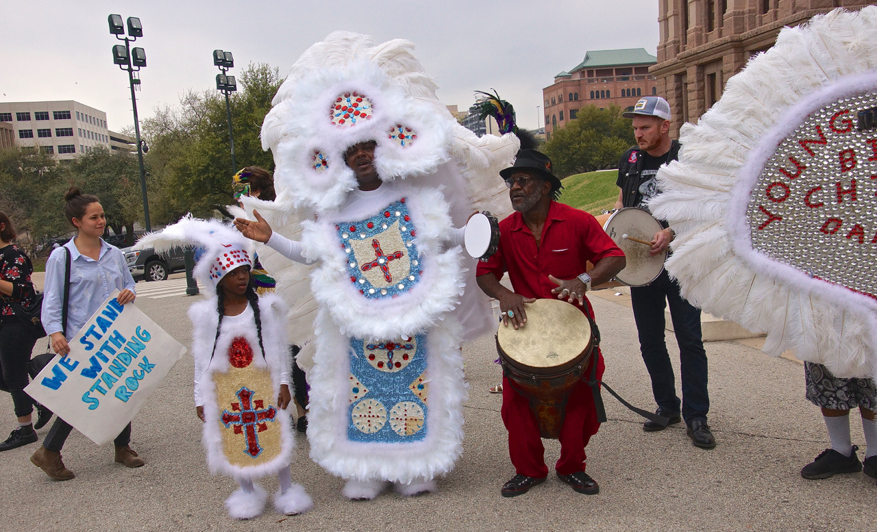 Mardi Gras Day Land of the Free March