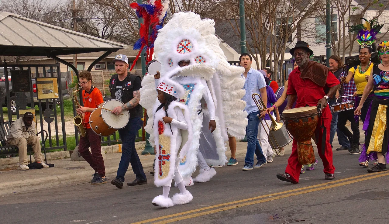 Mardi Gras Day Land of the Free March