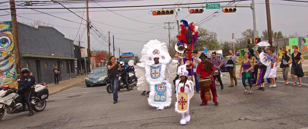 Mardi Gras Day Land of the Free March