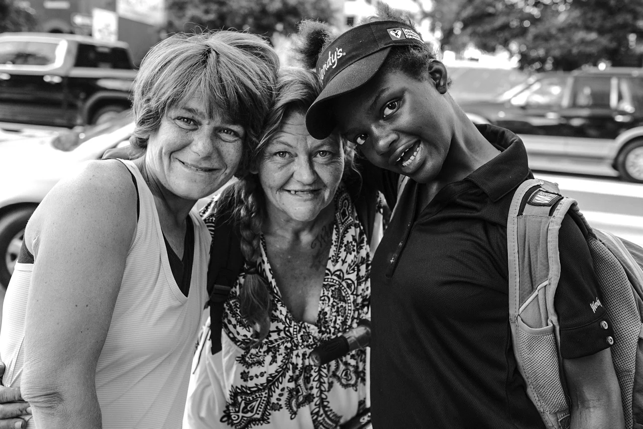 From left, Elizabeth, Ruby Red and Zakila Marina.