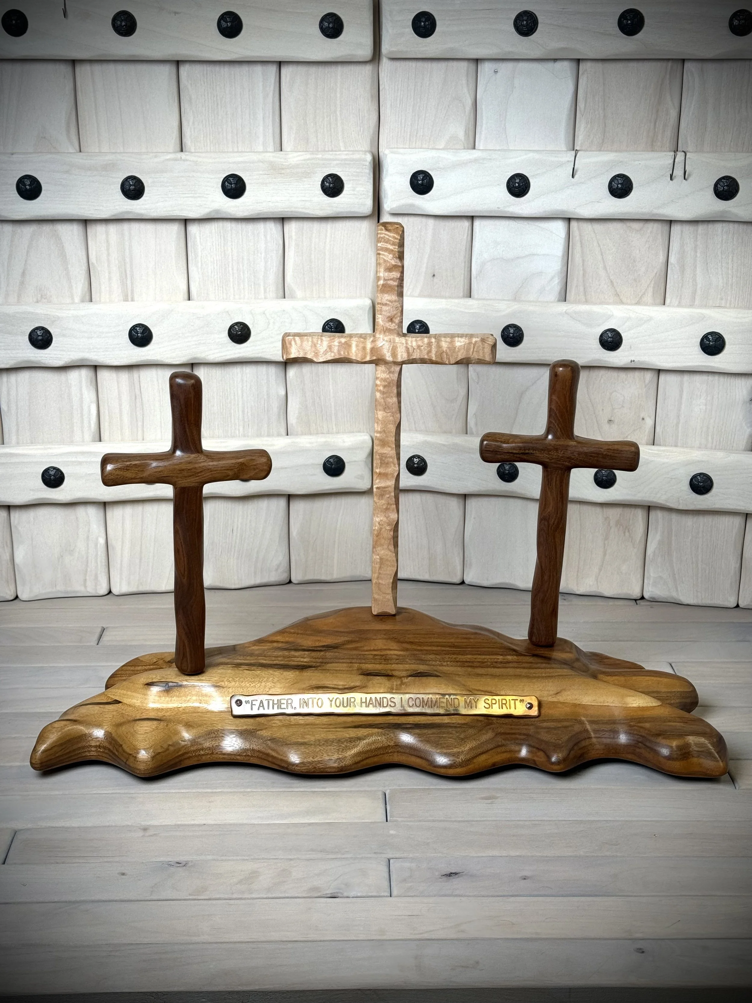 Calvary Sculpture - "Father, Into Your Hands I Commend My Spirit"