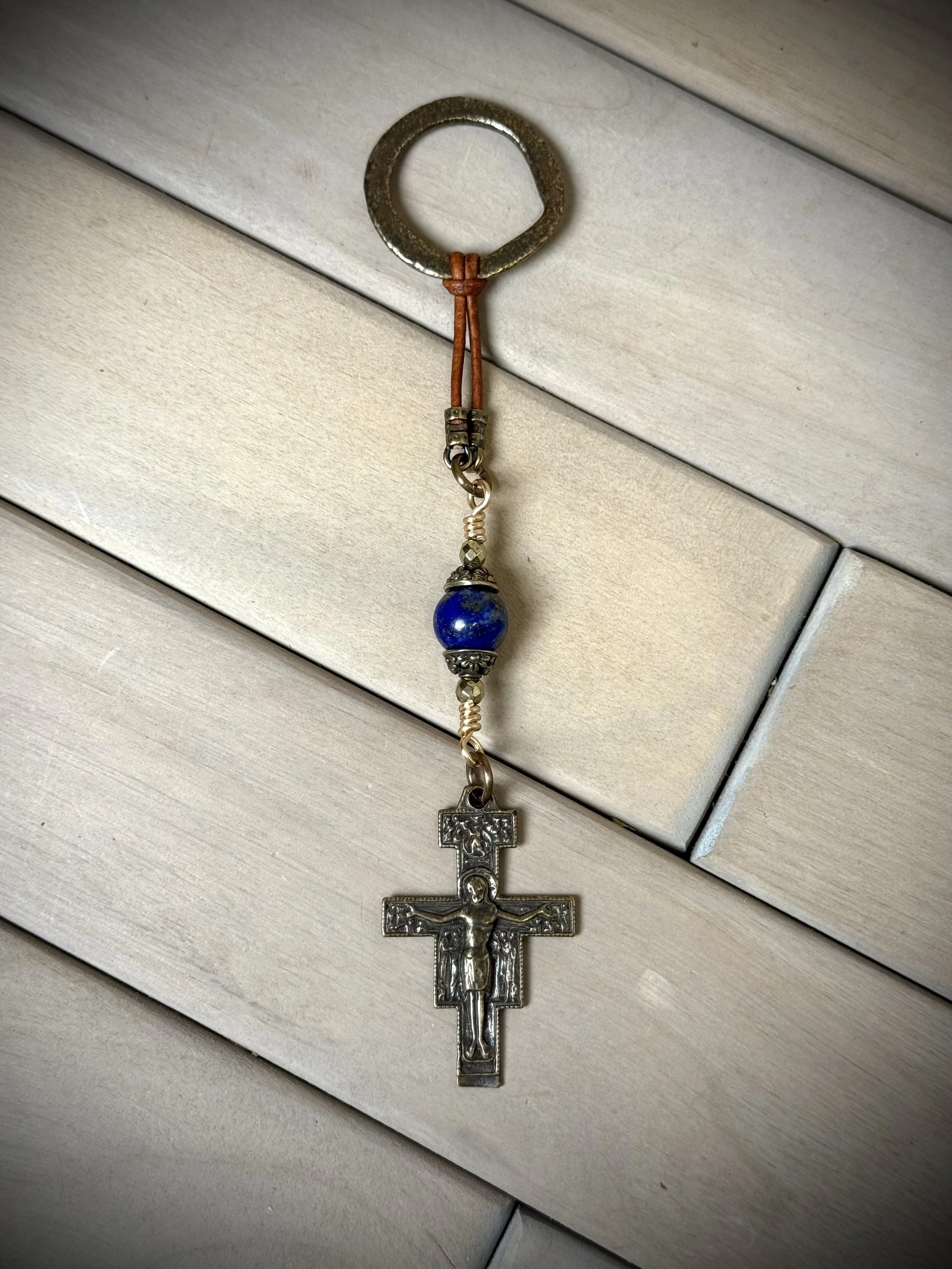 Believe Cross Pocket Rosary
