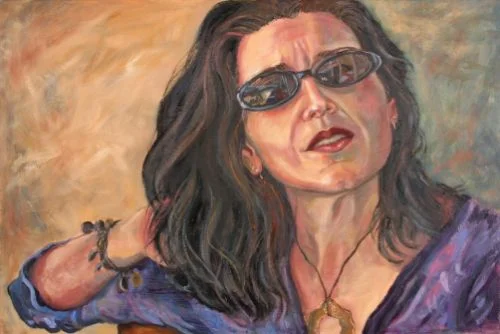 Well...Actually, Oil on Board, 30"w x 24"h