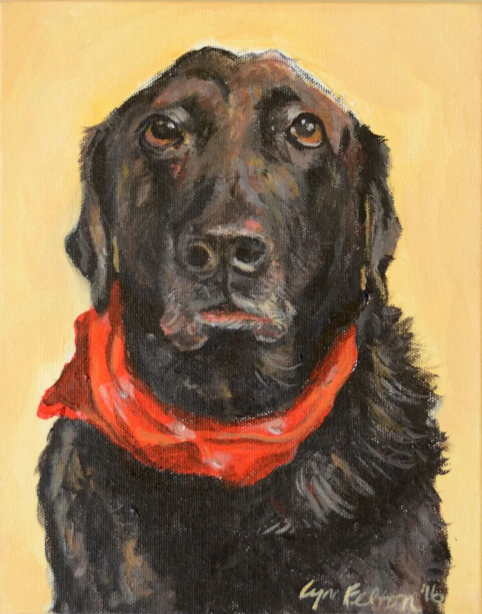 Sadie Girl, Acrylic on Canvas, 8"w x 10"h, SOLD