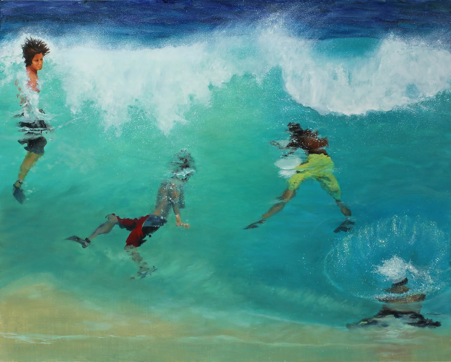 All In - Oil on canvas - 60" x 48" - 2015