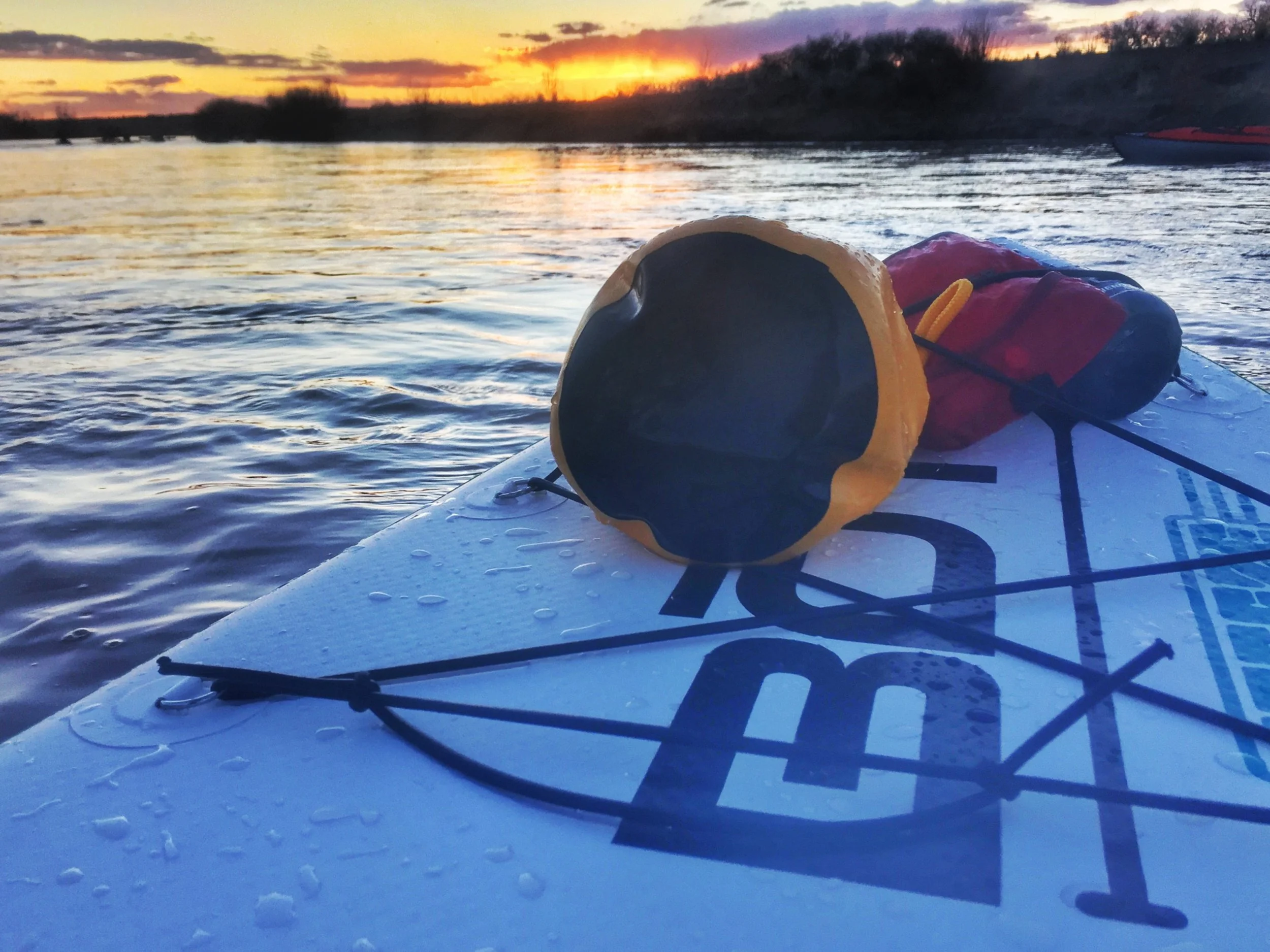 I'll never get tired of New Mexico sunsets, especially from the water!