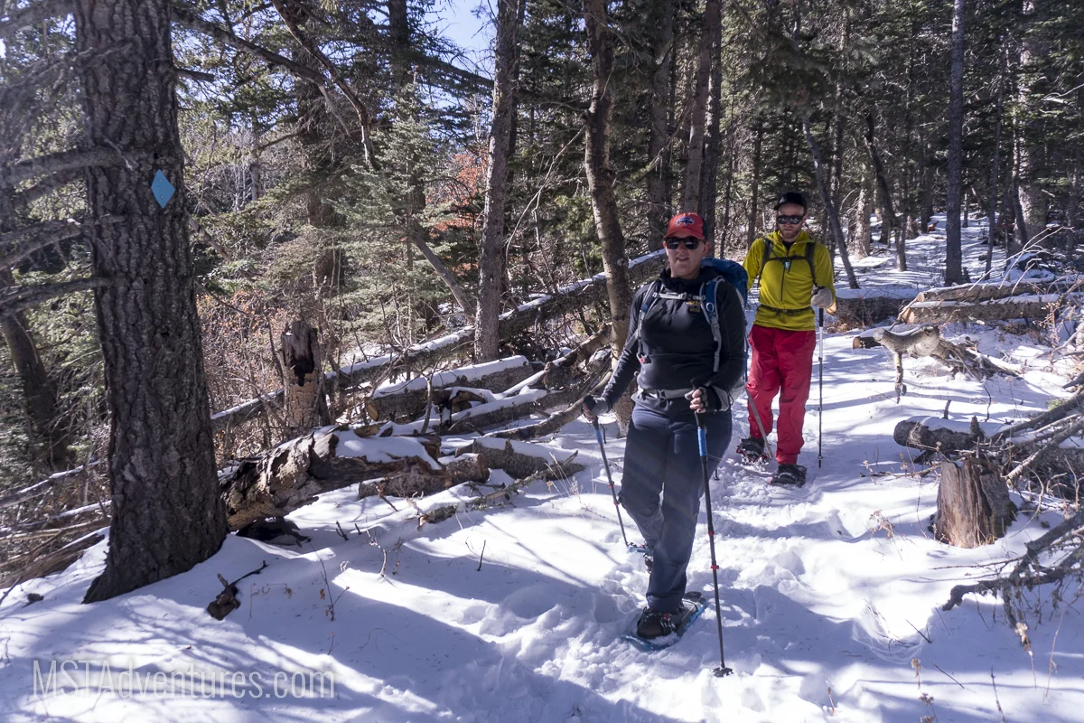 Sharayah and Will on the 10K trail