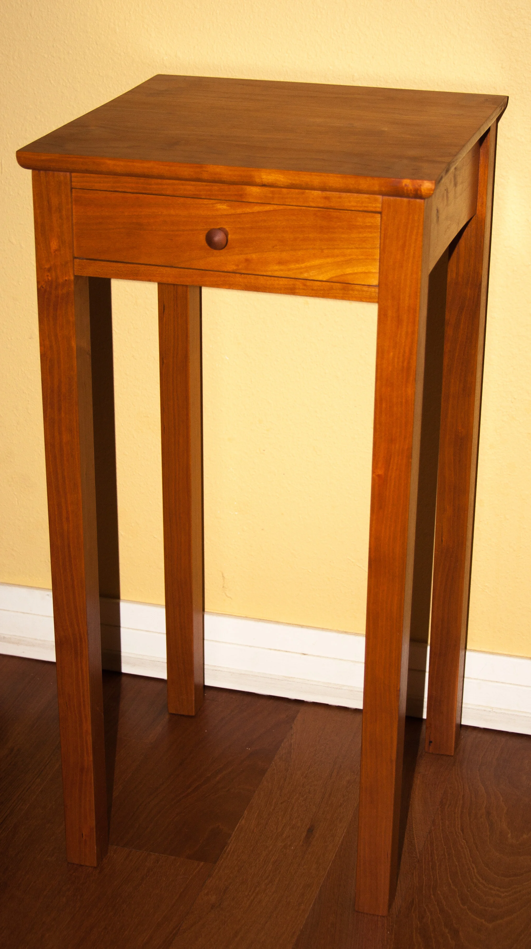 Cherry, 26"H x 13"W x 13"D