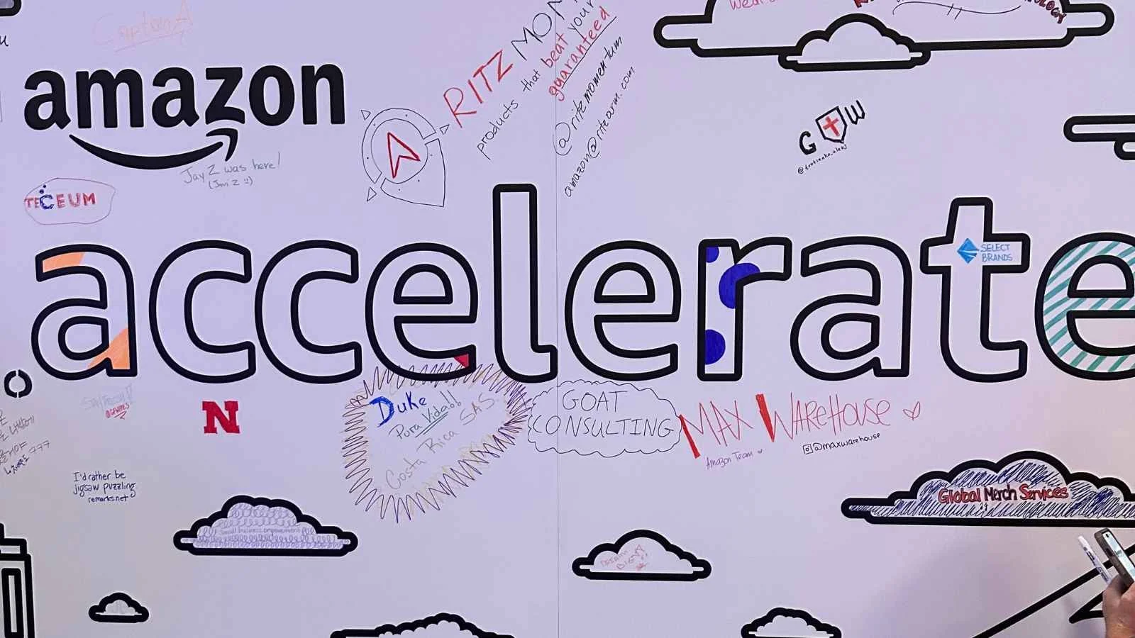 Goat consulting at the amazon accelerate conference