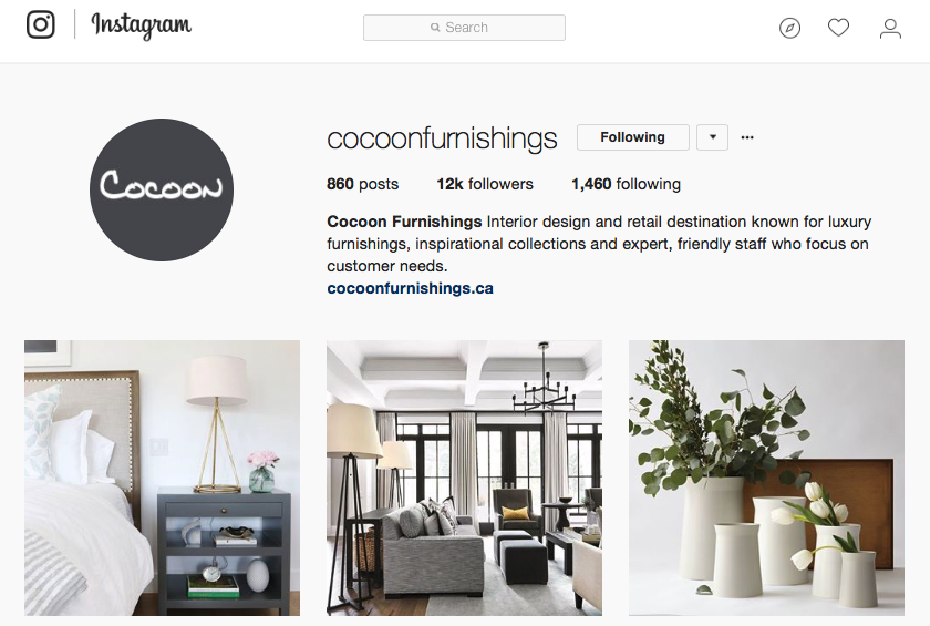 7 Ways to Build Your Interior Design Brand with Instagram — Cocoon at Home